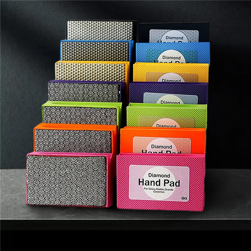 Diamond Hand Polishing Pads 60-3000 Mesh Tile Glass Abrasive Grinding Block Pad Stone Marble Ceramic Abrasive Sanding Disc
Diamond Hand Polishing Pads 60-3000 Mesh Tile Glass Abrasive Grinding Block Pad Stone Marble Ceramic Abrasive Sanding Disc