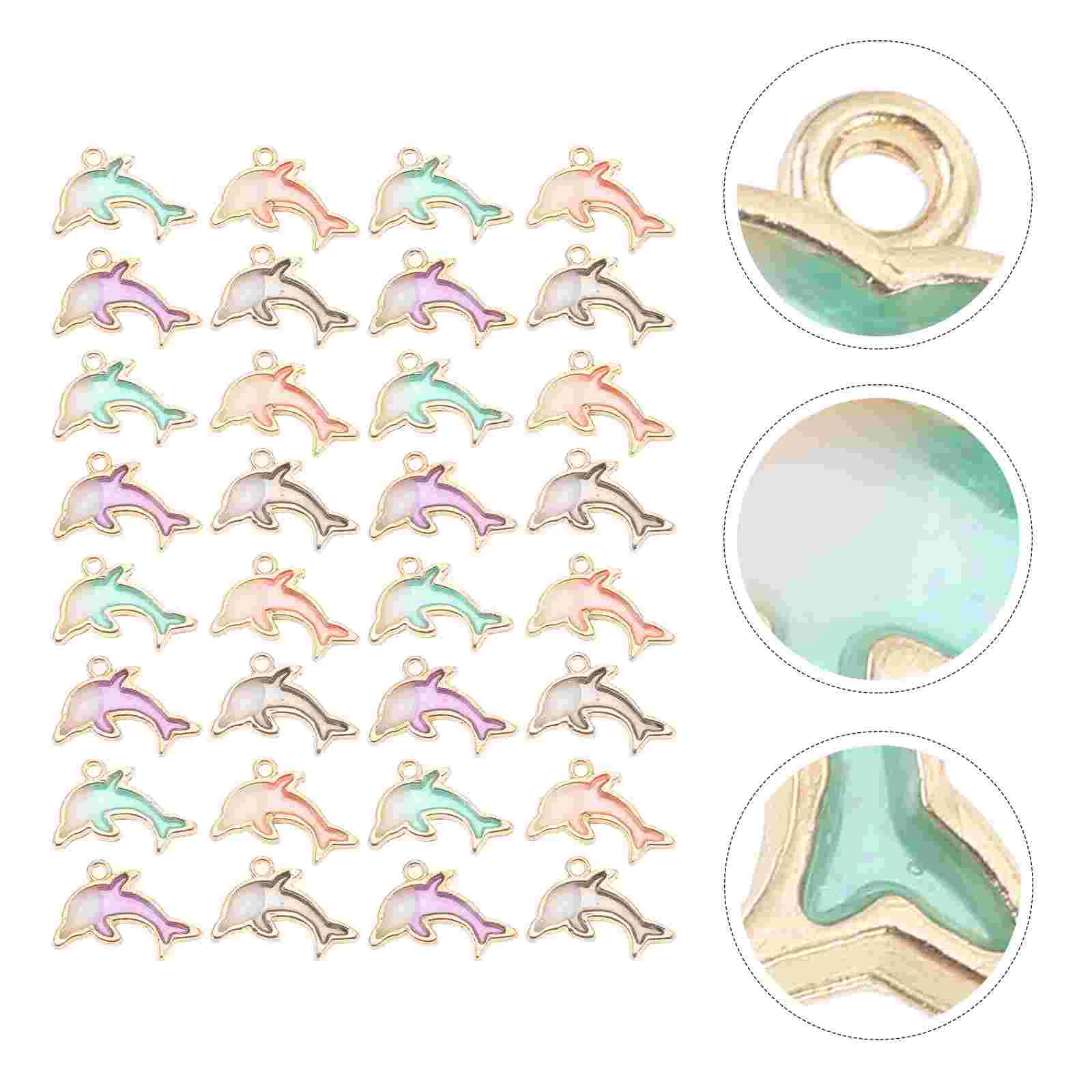 40 Pcs Dolphin Pendant DIY Necklace Pendants Ocean Gold Decorative Earring Alloy Miss Bracelets Mçanga
40 Pcs Dolphin Pendant DIY Necklace Pendants Ocean Gold Decorative Earring Alloy Miss Bracelets Mçanga