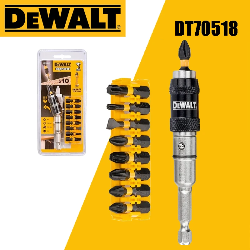Набор торсионных бит DEWALT DT70518, DT7505
Набор торсионных бит DEWALT DT70518, DT7505
