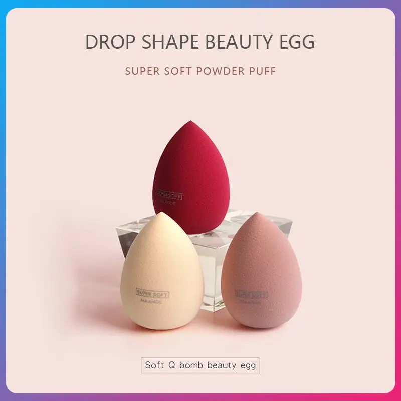 

MAANGE Soft Drop-shaped Foundation Sponge Wet And Dry Facial Makeup Cosmetic Concealer BB Cream Air Cushion Puff HOT