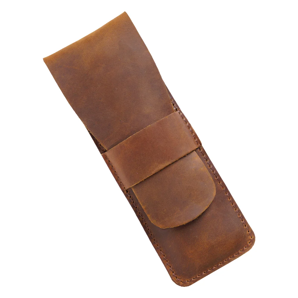 Bag Pen Case Men Women Pocket Protectors Tuck Flap Top Layer Cowhide Retro Office accessories for desk
Bag Pen Case Men Women Pocket Protectors Tuck Flap Top Layer Cowhide Retro Office accessories for desk