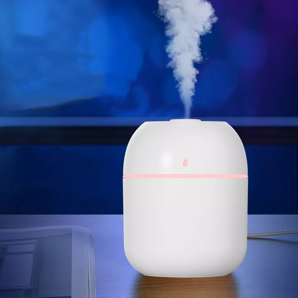 220ml Mini Water Drop Humidifier Home Car USB Air Diffuser Fogger Mist Maker Sprayer with LED Light Desktop Night Lamp
220ml Mini Water Drop Humidifier Home Car USB Air Diffuser Fogger Mist Maker Sprayer with LED Light Desktop Night Lamp
