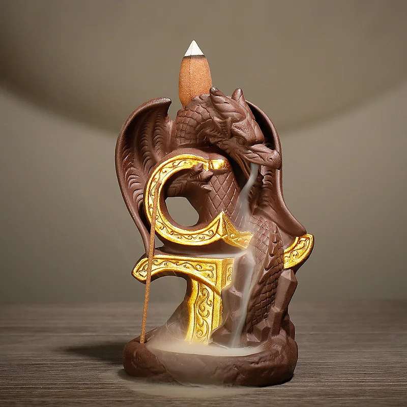 New Purple Sand Scandinavian Style Pterodactyl Reflux Incense Burner Ornamental Sandalwood Smoke Reflux Incense Burner Home Gift
New Purple Sand Scandinavian Style Pterodactyl Reflux Incense Burner Ornamental Sandalwood Smoke Reflux Incense Burner Home Gift