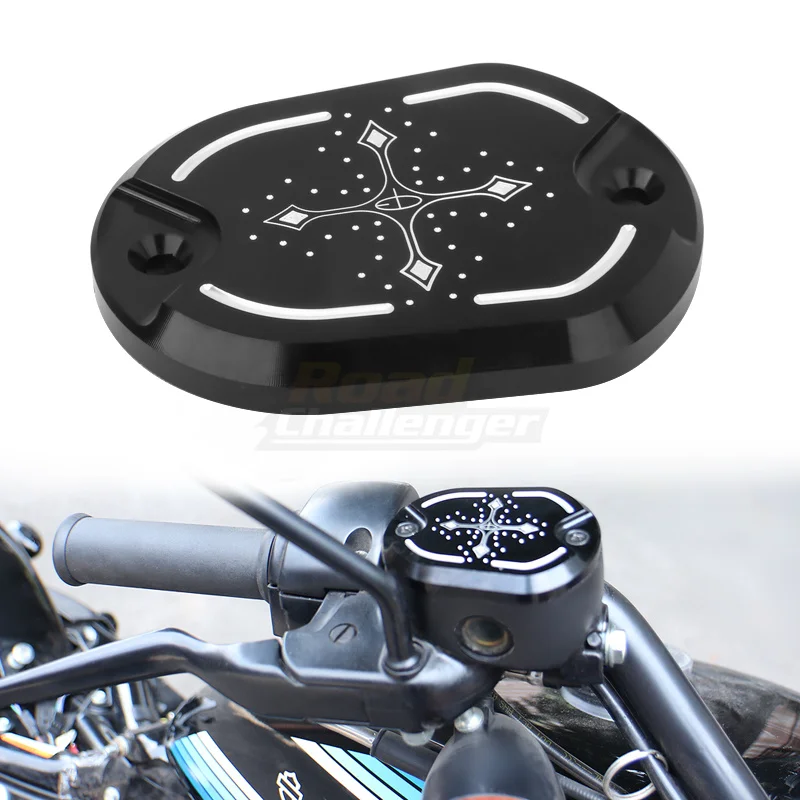 Motorcycle Brake Master Cylinder Cover Pump Cap For Harley Sportster XL883 1200 Iron 72 48 Nightster Roadster 05-14
Motorcycle Brake Master Cylinder Cover Pump Cap For Harley Sportster XL883 1200 Iron 72 48 Nightster Roadster 05-14