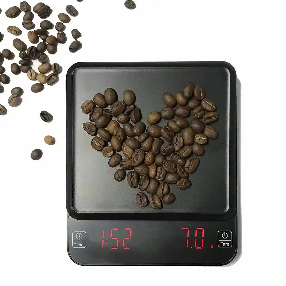 3000g 0.1g Mini Coffee Scale Personal Electronic Scale Digital Timer Espresso Coffee Scale
3000g 0.1g Mini Coffee Scale Personal Electronic Scale Digital Timer Espresso Coffee Scale