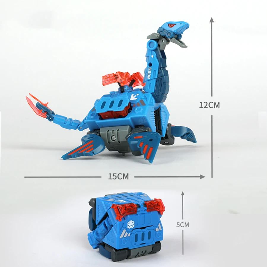 

BeastBox Deformation Robots Transformation Animal Toy Cube Model Bird Dinosaur Dragon Panda shark Action Figure Jugetes For Gift