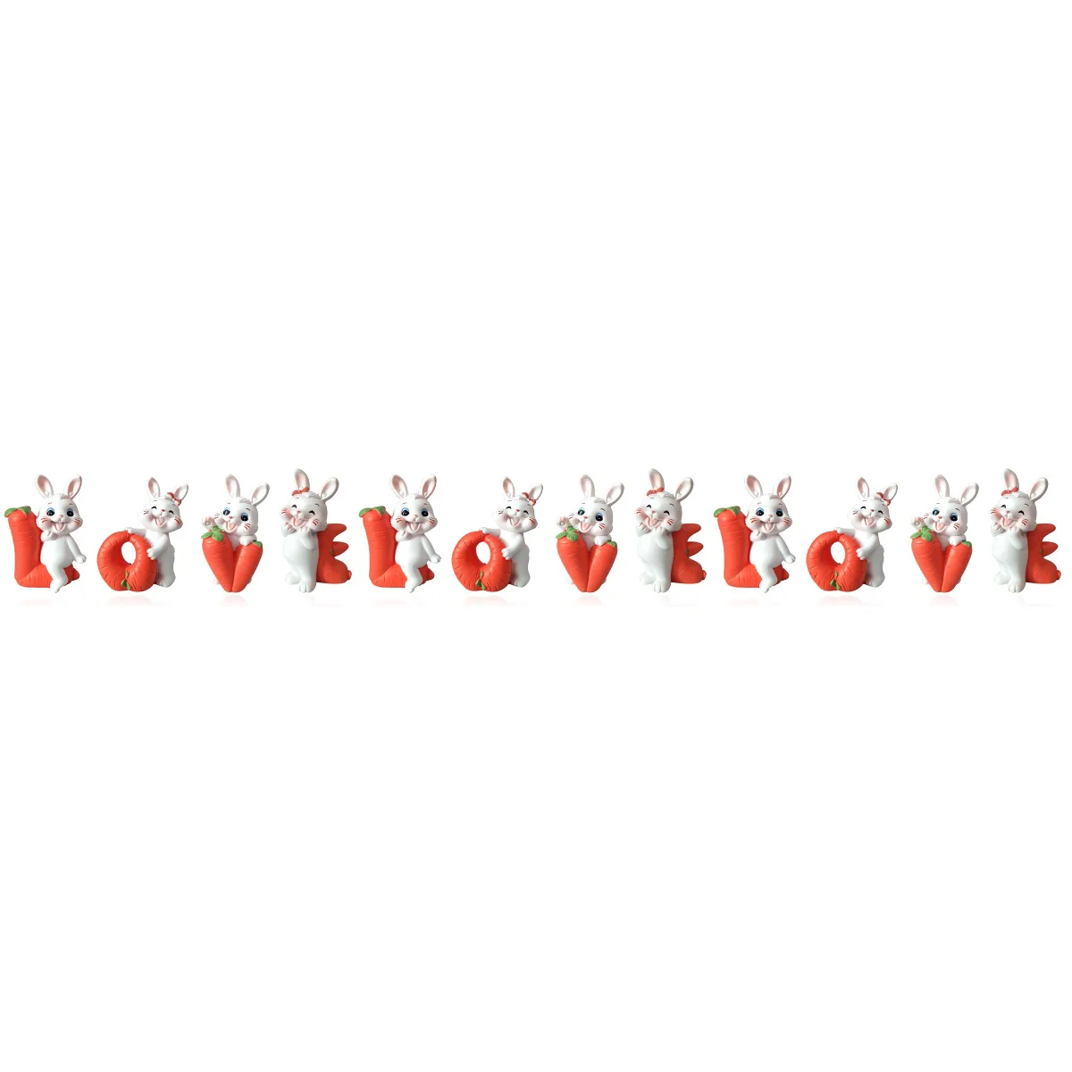 12 pcs Outdoor Indoor Useful Decorative Sturdy Cartoon Miniature Rabbit Figurines Resin Bunny Rabbit Figurine For Lawn
12 pcs Outdoor Indoor Useful Decorative Sturdy Cartoon Miniature Rabbit Figurines Resin Bunny Rabbit Figurine For Lawn