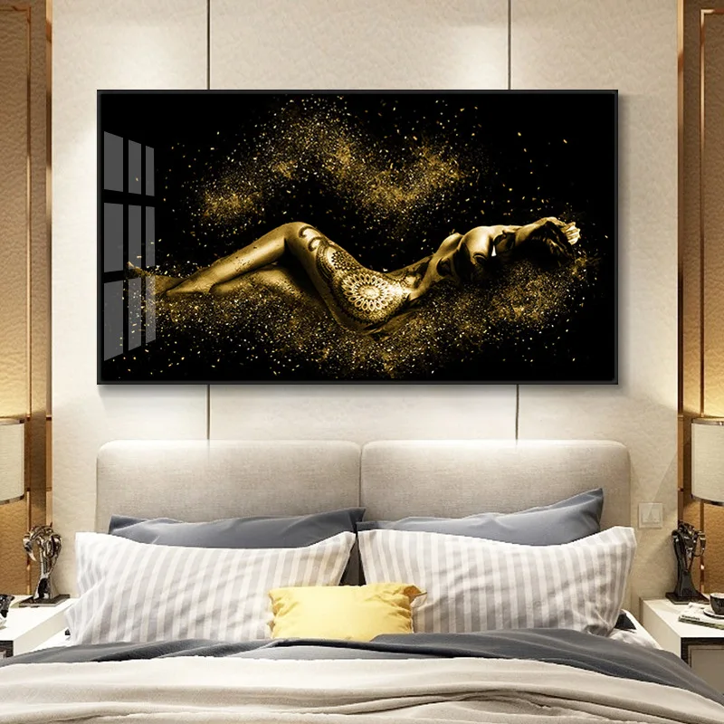 Golden Sexy Beauty Wall Art Posters and Prints Nordic Modern Canvas Painting Wall Chart ForBar Cafe Hotel Dining Room Wall Decor
Golden Sexy Beauty Wall Art Posters and Prints Nordic Modern Canvas Painting Wall Chart ForBar Cafe Hotel Dining Room Wall Decor