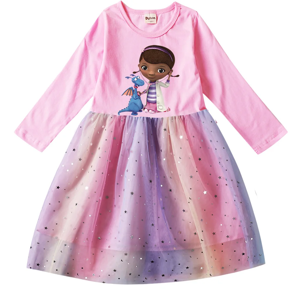 Doc Girls Autumn Long Sleeve Dress McStuffins Party Dress for Kids Girl Baby Girl Clothes Toddler Vestidos 8 10T Infant Dresses
Doc Girls Autumn Long Sleeve Dress McStuffins Party Dress for Kids Girl Baby Girl Clothes Toddler Vestidos 8 10T Infant Dresses