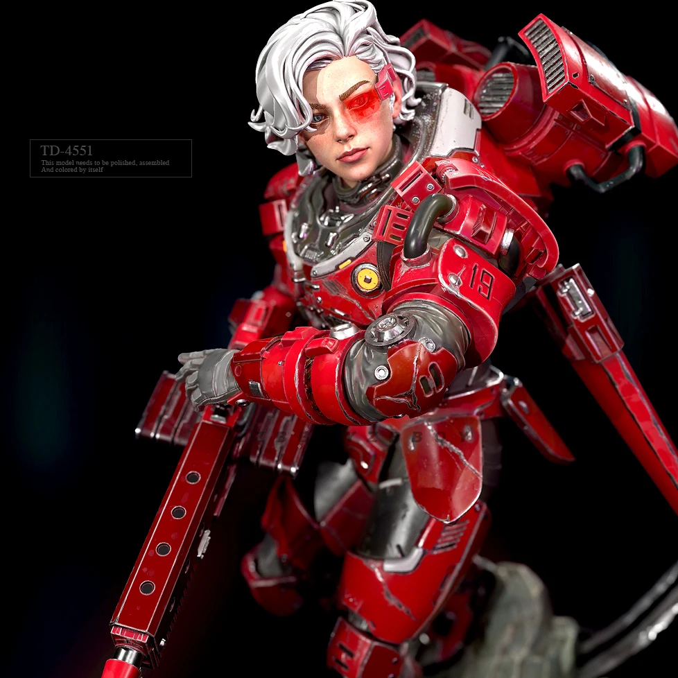 50 мм, 75 мм, наборы моделей из смолы, красота, красота, бесцветные и самособранные (3D печать) Искусственная кожа/3D