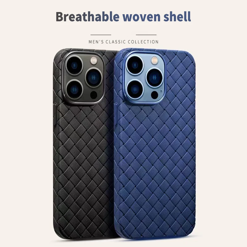 Luxury Ultra-thin Breathable Heat Dissipation Woven Soft TPU Anti Drop Phone Case Suitable for IPhone 11 12 13 14 Pro Max XSMAX
Luxury Ultra-thin Breathable Heat Dissipation Woven Soft TPU Anti Drop Phone Case Suitable for IPhone 11 12 13 14 Pro Max XSMAX
