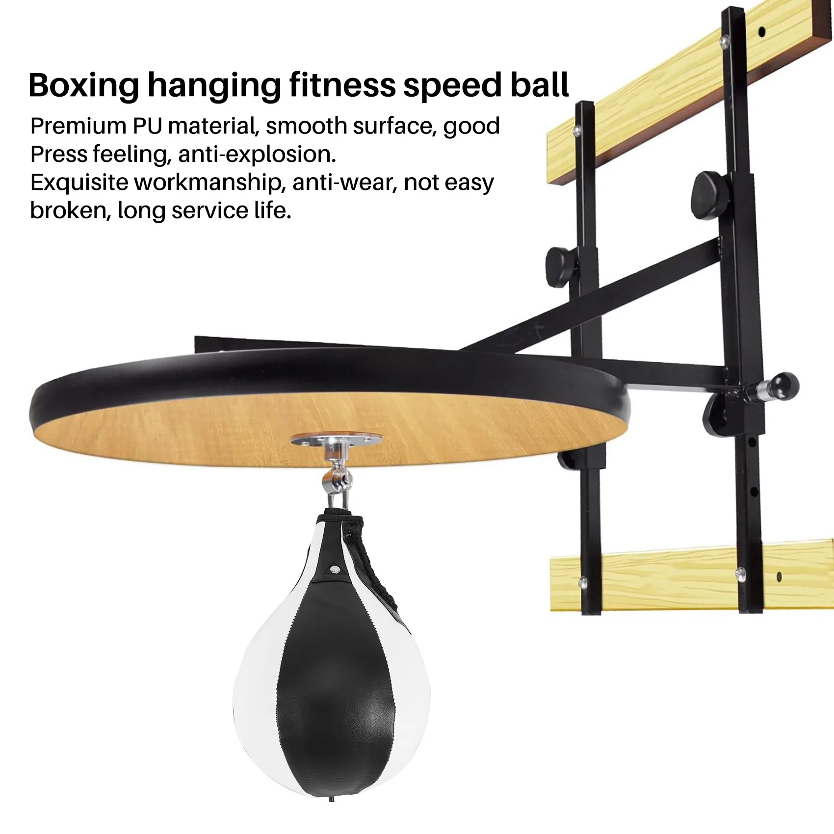 

Боксерский скоростной мяч грушевидной формы, Полиуретановая скоростная сумка, боксерская груша для бокса, поворотный скоростной мяч, тренировочный мяч для фитнеса