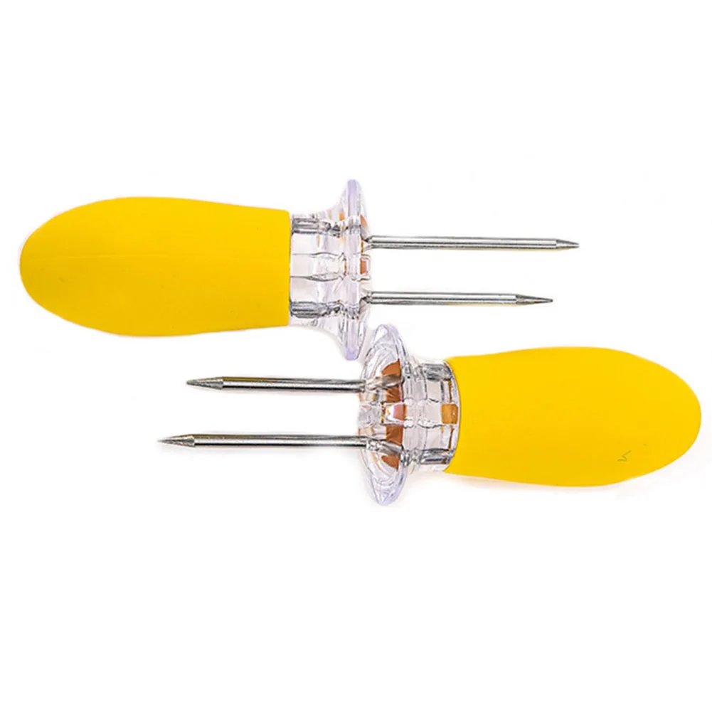 Corn Trays Fork Transparent Corn Cob Holders Barbecue Dish Tool Corn Fork Cutlery Dessert Fruit Tray Kitchen BBQ Gadget Sets
Corn Trays Fork Transparent Corn Cob Holders Barbecue Dish Tool Corn Fork Cutlery Dessert Fruit Tray Kitchen BBQ Gadget Sets