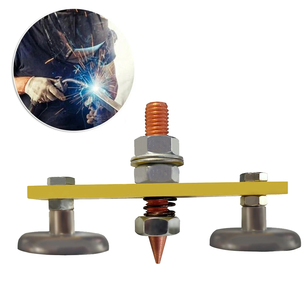 1pcs Double Welding Ground Magnetic Ground Clamp Welding Support Clamp Holder Welding Fixture Electromagnetic Holder
1pcs Double Welding Ground Magnetic Ground Clamp Welding Support Clamp Holder Welding Fixture Electromagnetic Holder