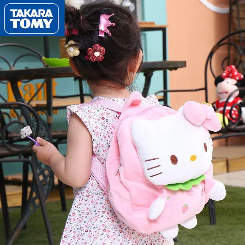 Милый мультяшный Плюшевый Рюкзак Hello Kitty TAKARA TOMY, игрушечный рюкзак для студентов и детских садов
Милый мультяшный Плюшевый Рюкзак Hello Kitty TAKARA TOMY, игрушечный рюкзак для студентов и детских садов
