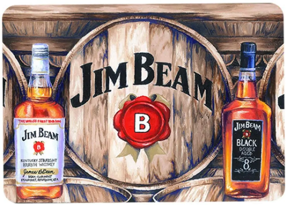 Original Retro Design Jim Beam Beer Tin Metal Signs Wall Art | Thick Tinplate Print Poster Wall Decoration for Bar 
Original Retro Design Jim Beam Beer Tin Metal Signs Wall Art | Thick Tinplate Print Poster Wall Decoration for Bar