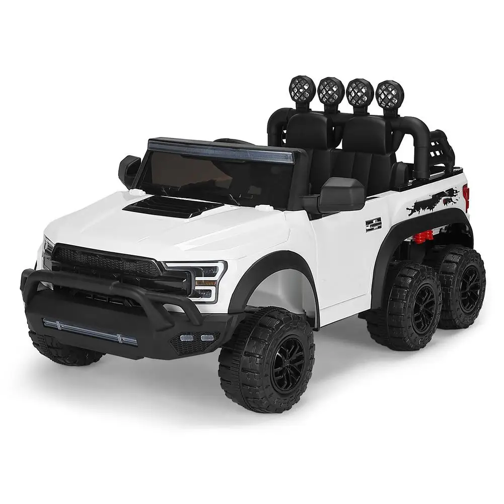 Kids Ride On Pickup With 2.4g Remote Control 6 Wheels 12v Battery Powered Electric Cars With Led Lights Music
Kids Ride On Pickup With 2.4g Remote Control 6 Wheels 12v Battery Powered Electric Cars With Led Lights Music