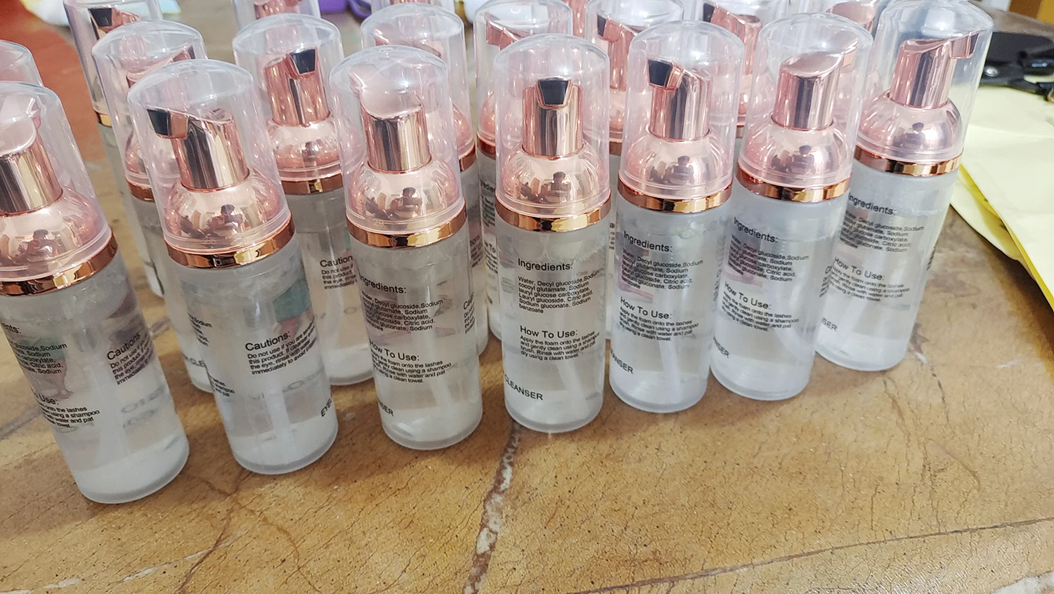 

Wholesale Custom Private Label Lash Cleanser 30ml 60ml Eyelashes Extension Shampoo With Brush Eyelash Shampoo Cleanser Kit
