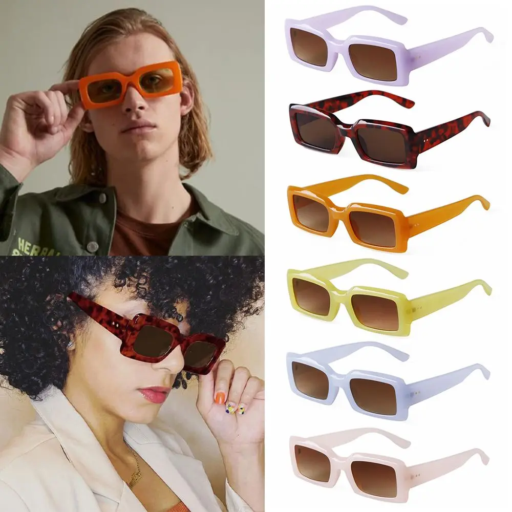 Trendy Square Frame UV400 Protection Eyewear Rectangle Sunglasses Glasses Men's Shades Sunglasses for Women
Trendy Square Frame UV400 Protection Eyewear Rectangle Sunglasses Glasses Men's Shades Sunglasses for Women