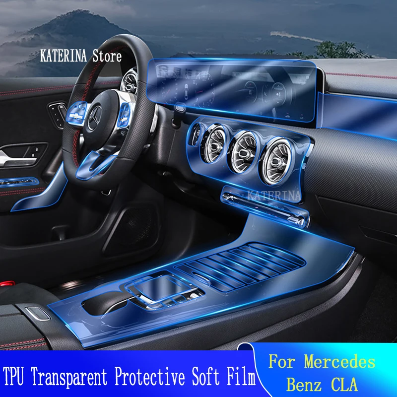For Mercedes Benz CLA 260(2020-2023) Anti-scratch Car Interior Center Console Transparent TPU Protective Film
For Mercedes Benz CLA 260(2020-2023) Anti-scratch Car Interior Center Console Transparent TPU Protective Film