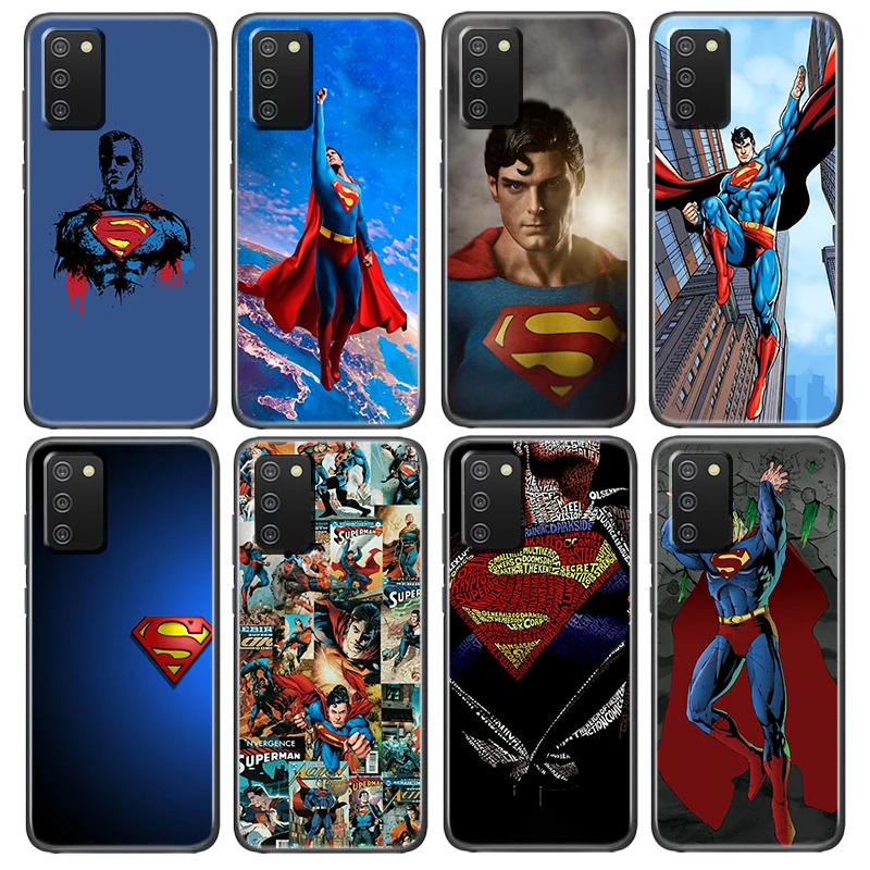 Superman Hero Fashion Black Phone Case For Samsung A73 A72 A71 A54 A53 A52 A51 A42 A33 A32 A23 A22 A21S A13 A03 5G Soft Cover
Superman Hero Fashion Black Phone Case For Samsung A73 A72 A71 A54 A53 A52 A51 A42 A33 A32 A23 A22 A21S A13 A03 5G Soft Cover