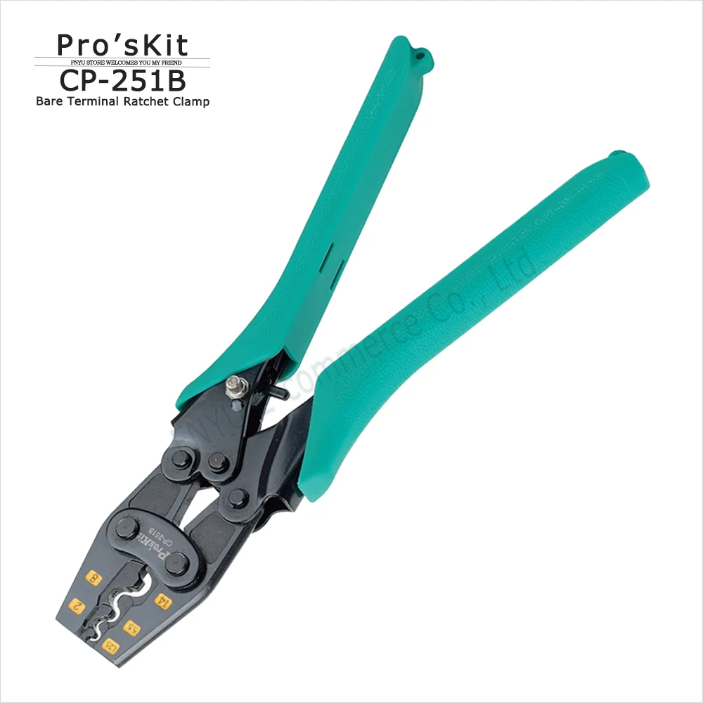 CP-251B Pro'sKit Y.O неизолированный зажим для экономии давления
CP-251B Pro'sKit Y.O неизолированный зажим для экономии давления