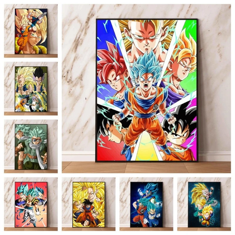 Anime Character Pictures Dragon Ball Gohan Children's Bedroom Decor Decorative Modular Painting Gifts Aesthetic Poster Classic
Anime Character Pictures Dragon Ball Gohan Children's Bedroom Decor Decorative Modular Painting Gifts Aesthetic Poster Classic
