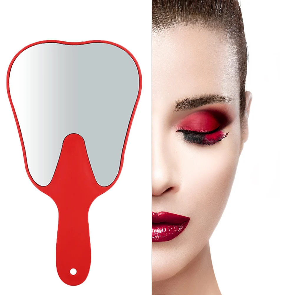 Random Dental Hand Mirror Molar Tooth Shaped Hand Mirror with Handle for Dental Office Salon Hairdressers and Beauty
Random Dental Hand Mirror Molar Tooth Shaped Hand Mirror with Handle for Dental Office Salon Hairdressers and Beauty