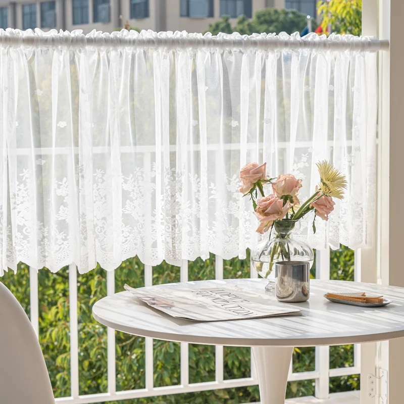 Kitchen short curtains American curtains arched doors bookcase half curtains small half cut shading ugly lace curtains
Kitchen short curtains American curtains arched doors bookcase half curtains small half cut shading ugly lace curtains