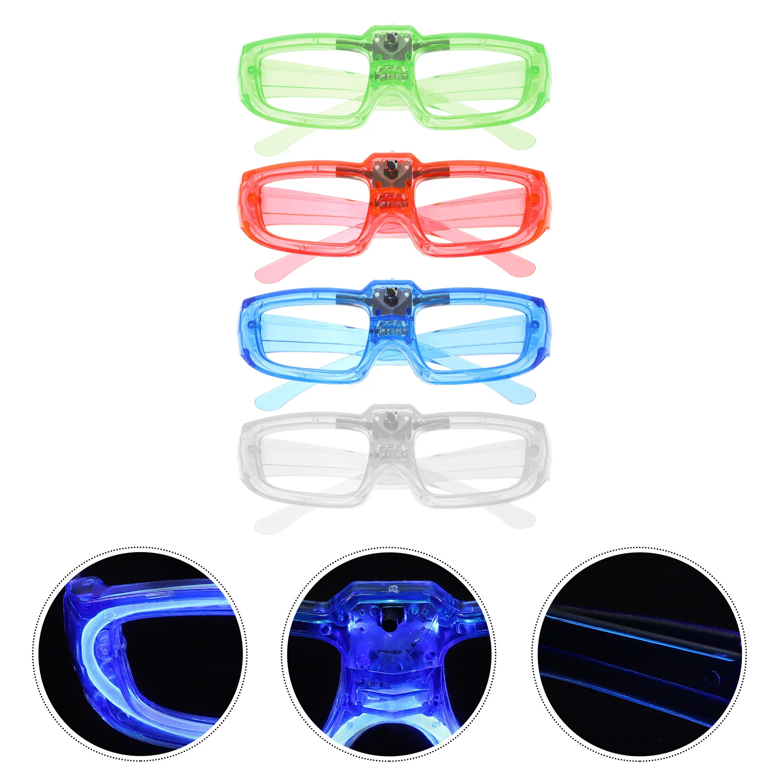 Glasses Led Party Eyeglasses Lightglow Neondancing Nightclub Luminous Prop Adultsfavors Flowersticks Headband Christmas Flashing
Glasses Led Party Eyeglasses Lightglow Neondancing Nightclub Luminous Prop Adultsfavors Flowersticks Headband Christmas Flashing