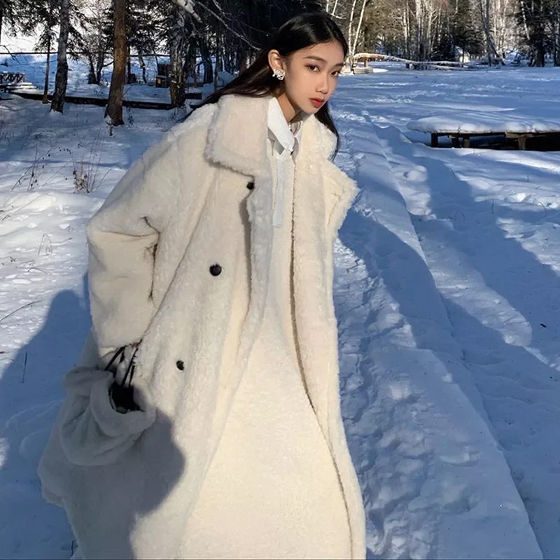 Autumn Winter Long Coat Woman Faux Fur Coat Women Warm Ladies Fur Teddy Jacket Female Plush Teddy Outwear Plus Size
Autumn Winter Long Coat Woman Faux Fur Coat Women Warm Ladies Fur Teddy Jacket Female Plush Teddy Outwear Plus Size