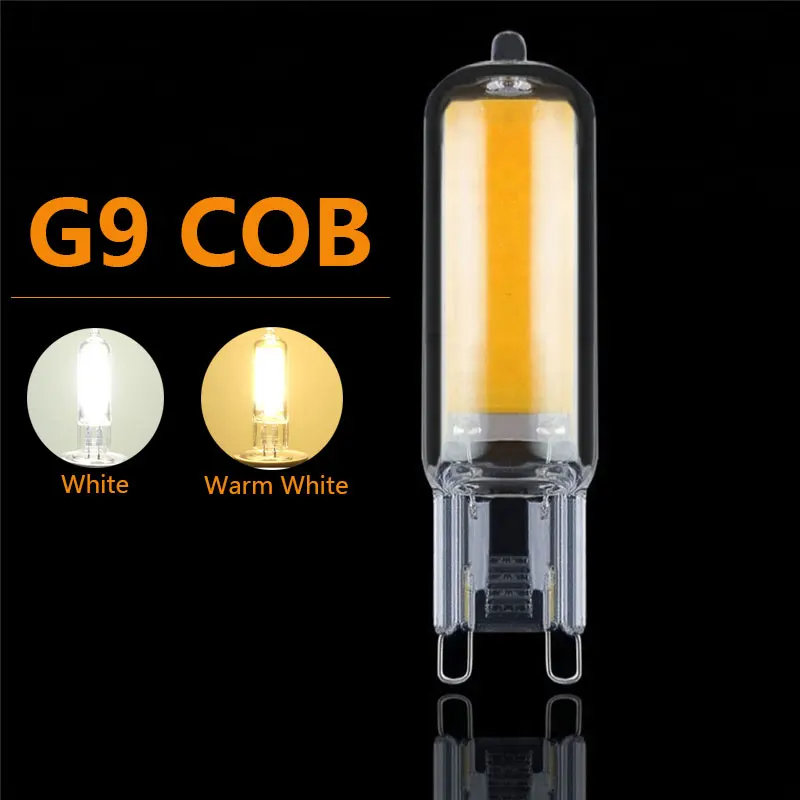 Mini G9 LED 220V 230V COB Light Bulb 5W 7W Glass Body Home Chandelier Spotlight Replace No Flicker Ampoule
Mini G9 LED 220V 230V COB Light Bulb 5W 7W Glass Body Home Chandelier Spotlight Replace No Flicker Ampoule