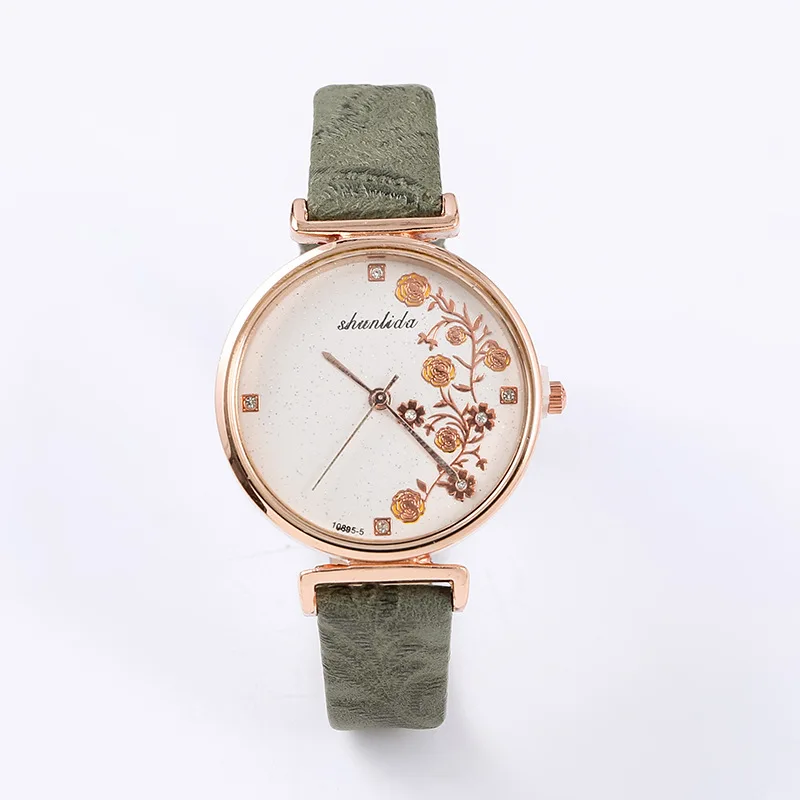 Luxury Watch Women Korean Fashion Trend Ladie Flower Pattern Belt Quartz Watche Ins Wind Niche Student Wrist Watch Reloj Buckle
Luxury Watch Women Korean Fashion Trend Ladie Flower Pattern Belt Quartz Watche Ins Wind Niche Student Wrist Watch Reloj Buckle