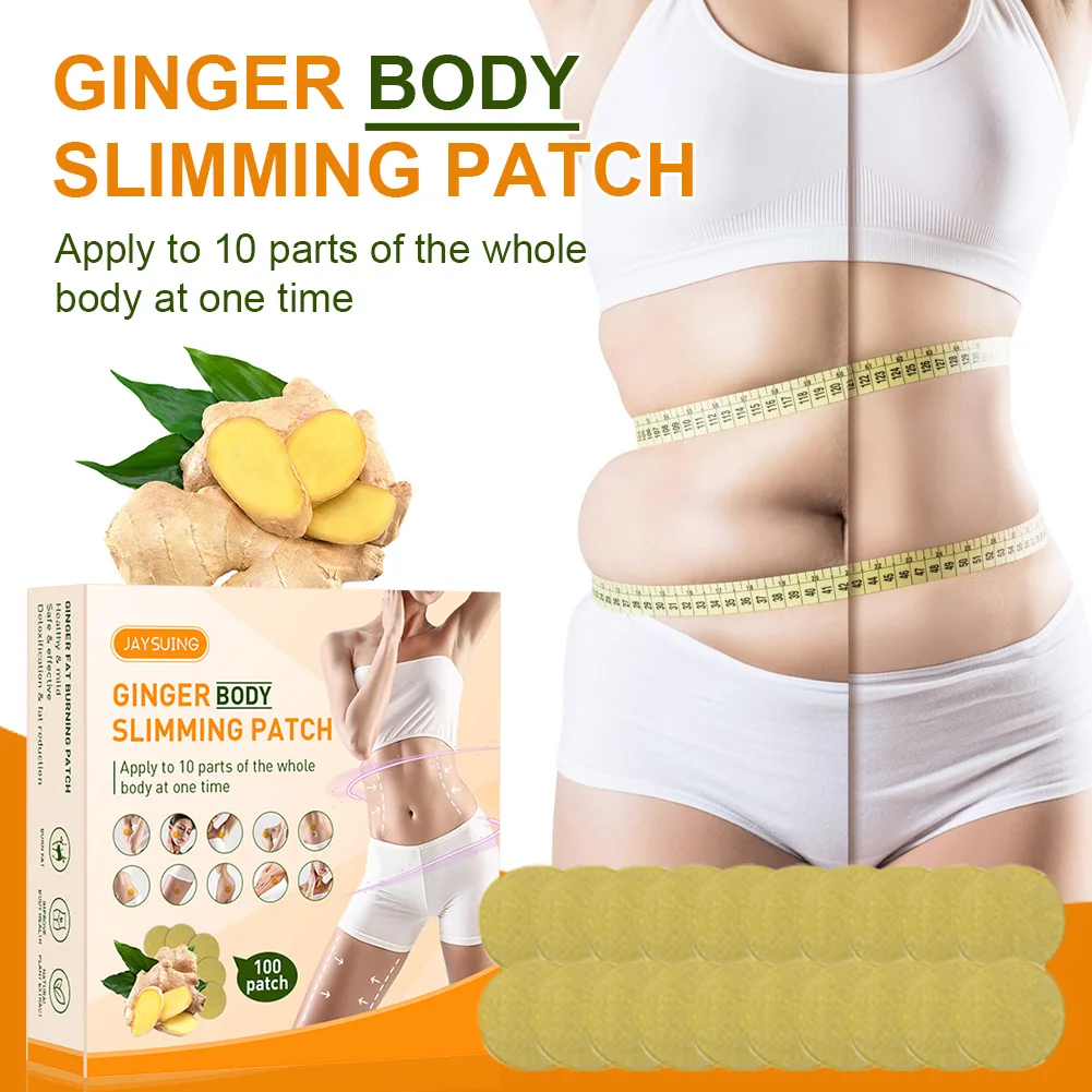 100pcs Ginger Body Slimming Patch Weight Loss Fat Burning Slimming Sticker Body Shaping Patch For The Whole Body
100pcs Ginger Body Slimming Patch Weight Loss Fat Burning Slimming Sticker Body Shaping Patch For The Whole Body
