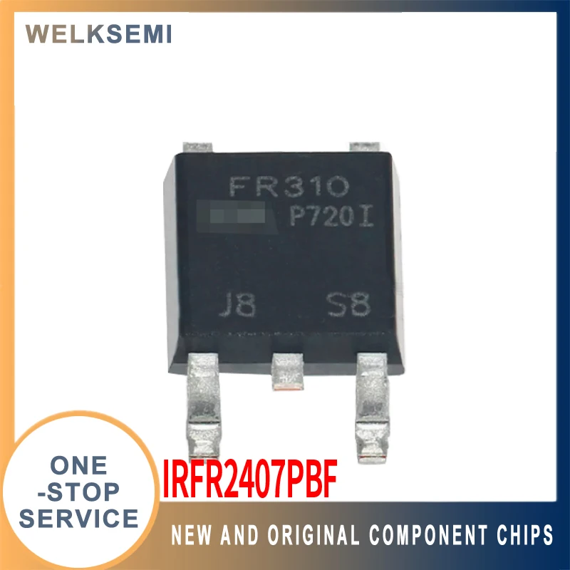 Транзистор с полевым эффектом IRFR2407PBF DPAK (MOSFET), новый оригинальный подлинный универсальный заказ
Транзистор с полевым эффектом IRFR2407PBF DPAK (MOSFET), новый оригинальный подлинный универсальный заказ