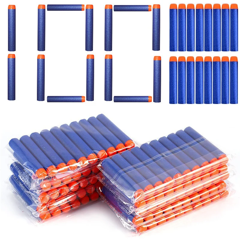 7.2cm 100pcs for Nerf Soft Bullets Darts Round Head Refill Sponge Darts Kids Children Toy Gun Bullets for NERF N-Strike Blasters
7.2cm 100pcs for Nerf Soft Bullets Darts Round Head Refill Sponge Darts Kids Children Toy Gun Bullets for NERF N-Strike Blasters