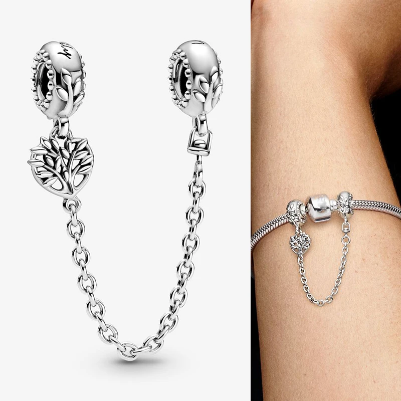 2021 New 925 Sterling Silver Pan Charm Life Tree Safety Chain Is Suitable For Diy Bracelet As Jewelry
2021 New 925 Sterling Silver Pan Charm Life Tree Safety Chain Is Suitable For Diy Bracelet As Jewelry