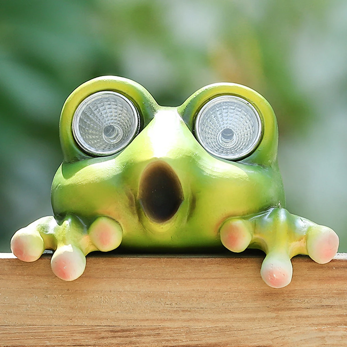 Cute Frog Sculpture Fence Light Outdoor Solar Light Lamp Frog Ornament Resins Figurine Light Waterproof Sunlight Garden Decor
Cute Frog Sculpture Fence Light Outdoor Solar Light Lamp Frog Ornament Resins Figurine Light Waterproof Sunlight Garden Decor