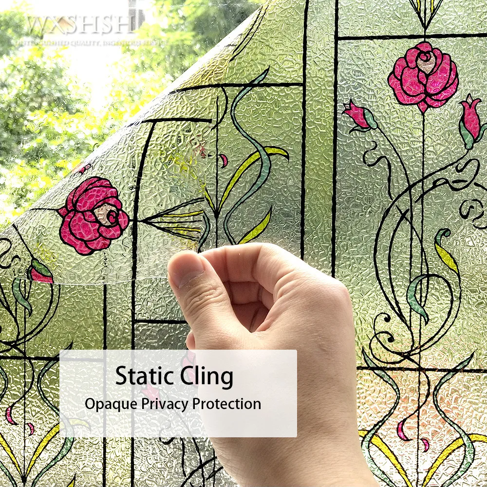 1/2/3/5M Decorative Window Film Static Cling Stained Glass Stickers Sun Block Christmas Decorations For Home Iron Art
1/2/3/5M Decorative Window Film Static Cling Stained Glass Stickers Sun Block Christmas Decorations For Home Iron Art