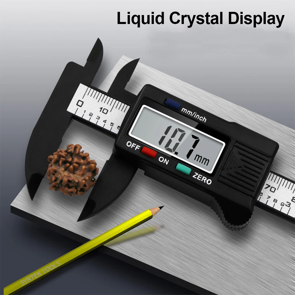 Digital Calipers Electronic Plastic Caliper Vernier Thickness Depth Gauge Micrometer Ruler Measuring Tools Instrument Pachometer
Digital Calipers Electronic Plastic Caliper Vernier Thickness Depth Gauge Micrometer Ruler Measuring Tools Instrument Pachometer