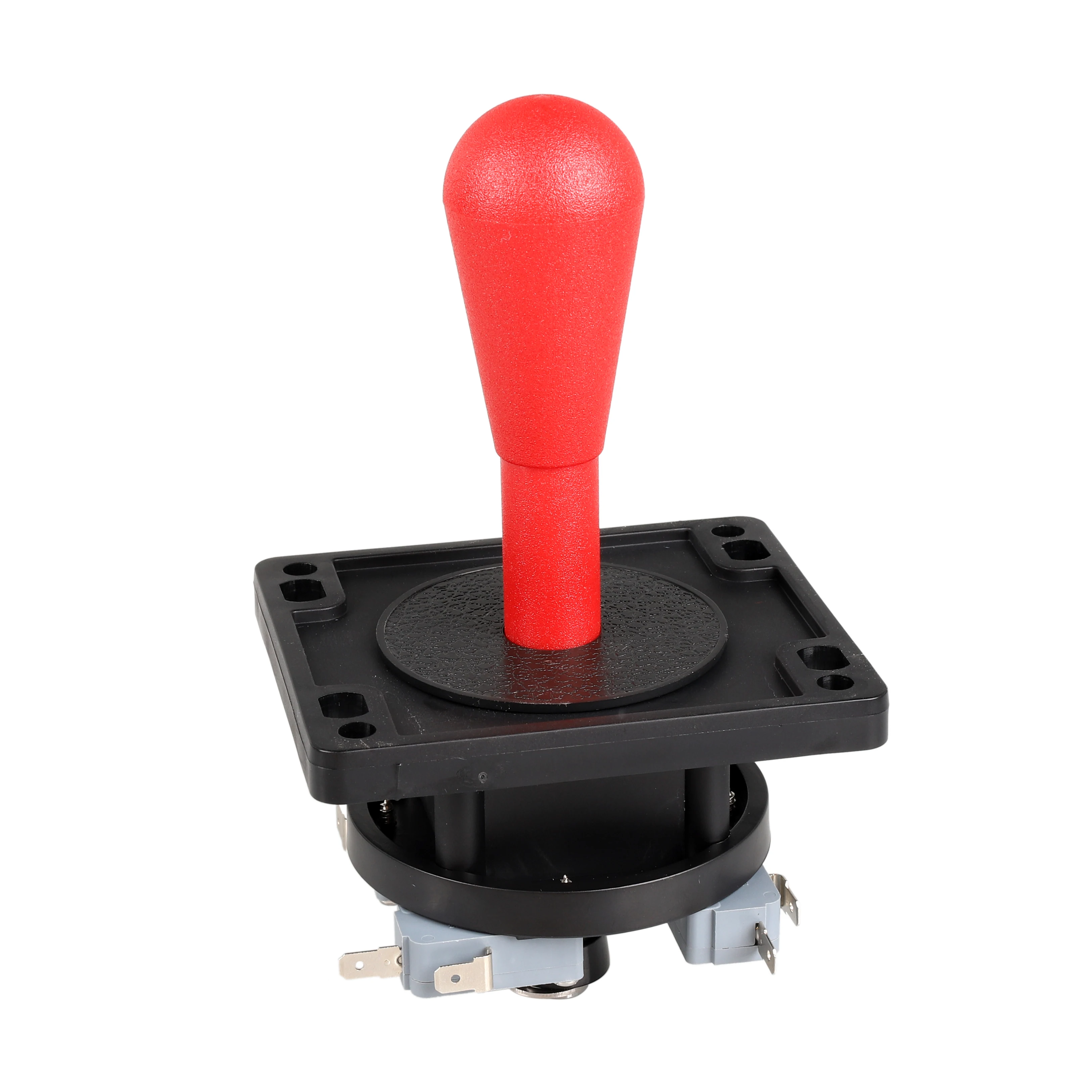 

1x American Style Arcade 2Pin Bat Joystick Switchable from 8 Ways Operation Elliptical Handle 0.187" (4.8mm) Terminal