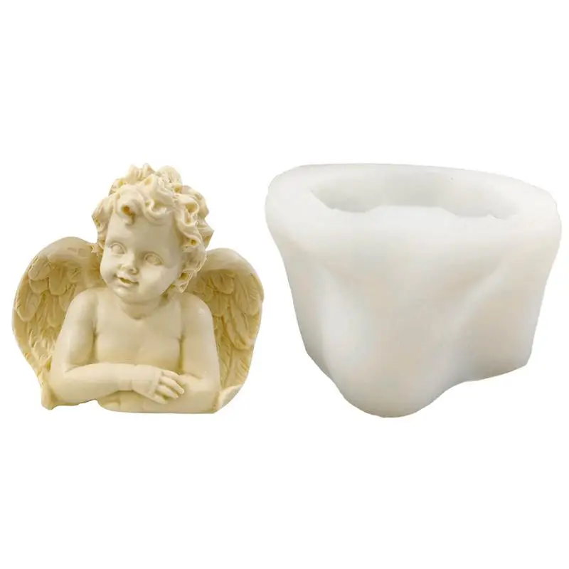 Soap Silicone Accessories 3D Geometric Angel Silicone Mould For DIY Party Home Ornaments Aromatherapy Candles Fondant Cake 
Soap Silicone Accessories 3D Geometric Angel Silicone Mould For DIY Party Home Ornaments Aromatherapy Candles Fondant Cake