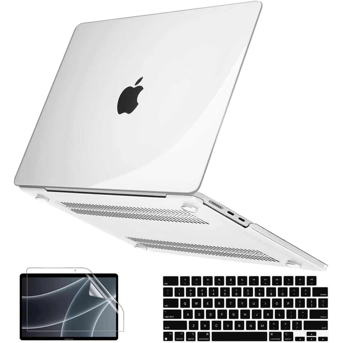 Для MacBook Air 13 6 дюймовый чехол 2022 A2681 M2 чип дисплей Retina Touch ID пластиковый жесткий