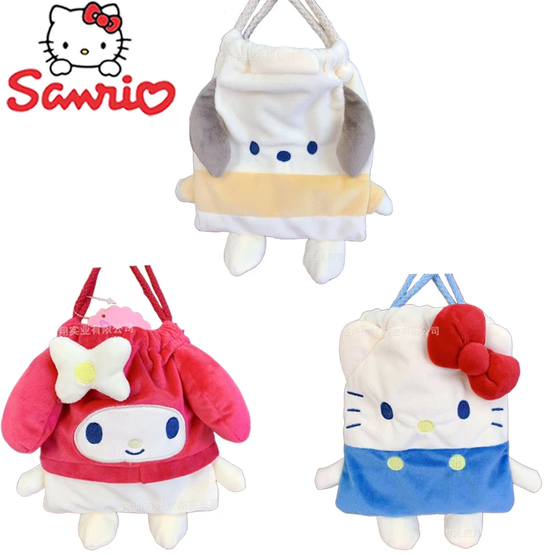 Sanrios My Melody Hellokittys полачко плюшевая сумка на шнурке с карманом Милая мультяшная сумка для хранения японская кавайная портативная косметичка
Sanrios My Melody Hellokittys полачко плюшевая сумка на шнурке с карманом Милая мультяшная сумка для хранения японская кавайная портативная косметичка