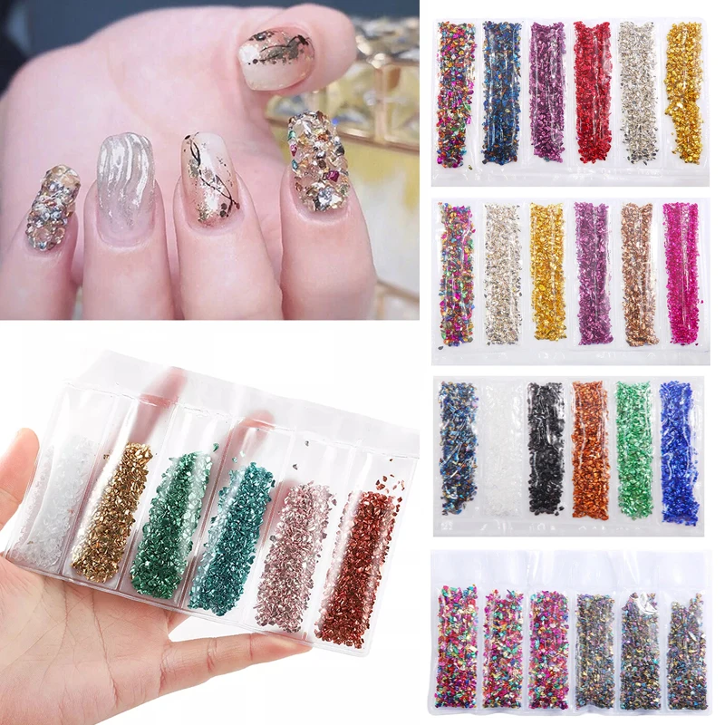 26g Glass Crushed Stone Colorful Irregularity Crystal Gravel Filling For DIY Handmade Jewelry Epoxy Resin Craft Nail Art Decor
26g Glass Crushed Stone Colorful Irregularity Crystal Gravel Filling For DIY Handmade Jewelry Epoxy Resin Craft Nail Art Decor