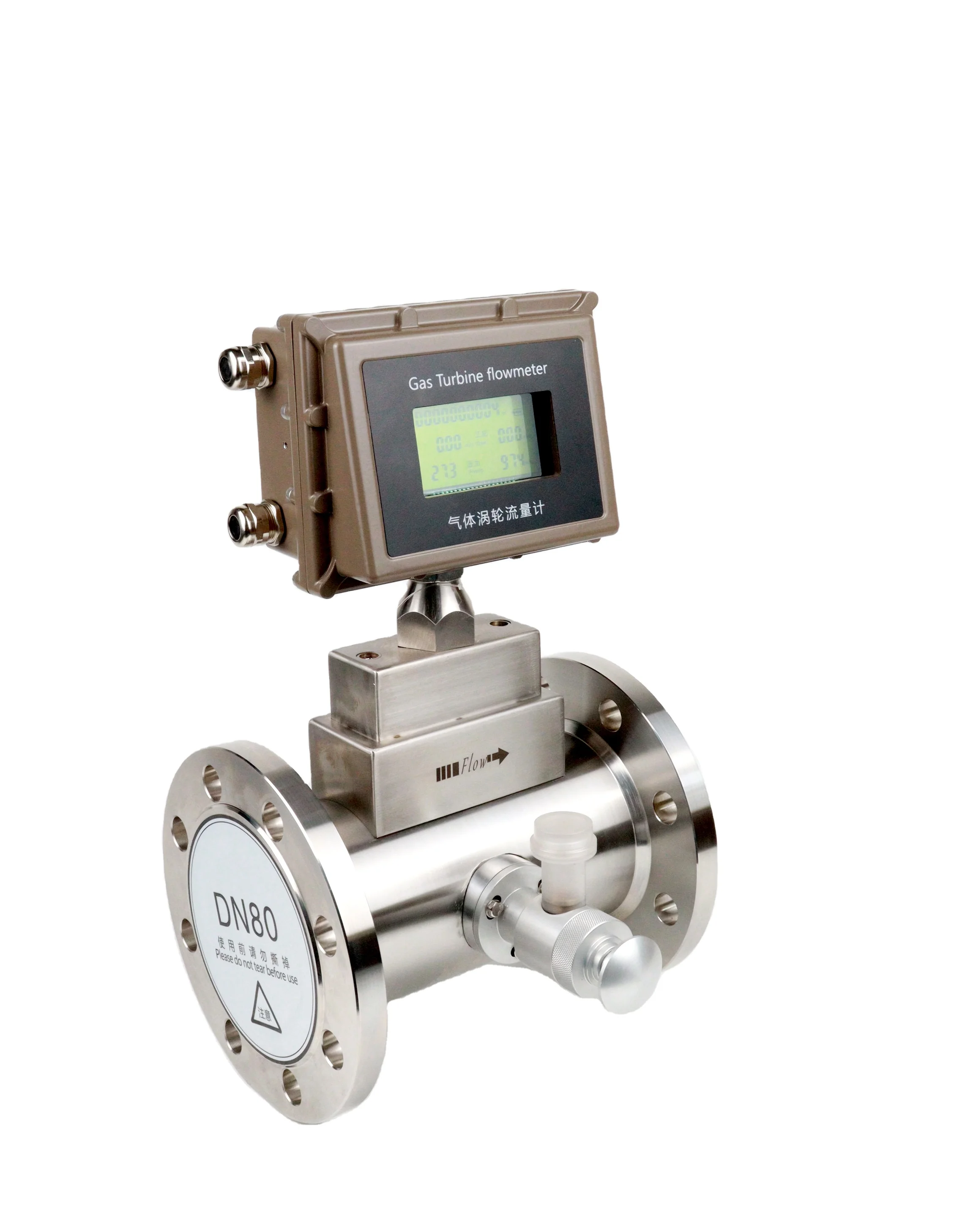 Intelligent China 0.5 Accuracy High-performance SS Stainless Material DN25 Online 4-20mA Gas Turbine Flowmeter
Intelligent China 0.5 Accuracy High-performance SS Stainless Material DN25 Online 4-20mA Gas Turbine Flowmeter