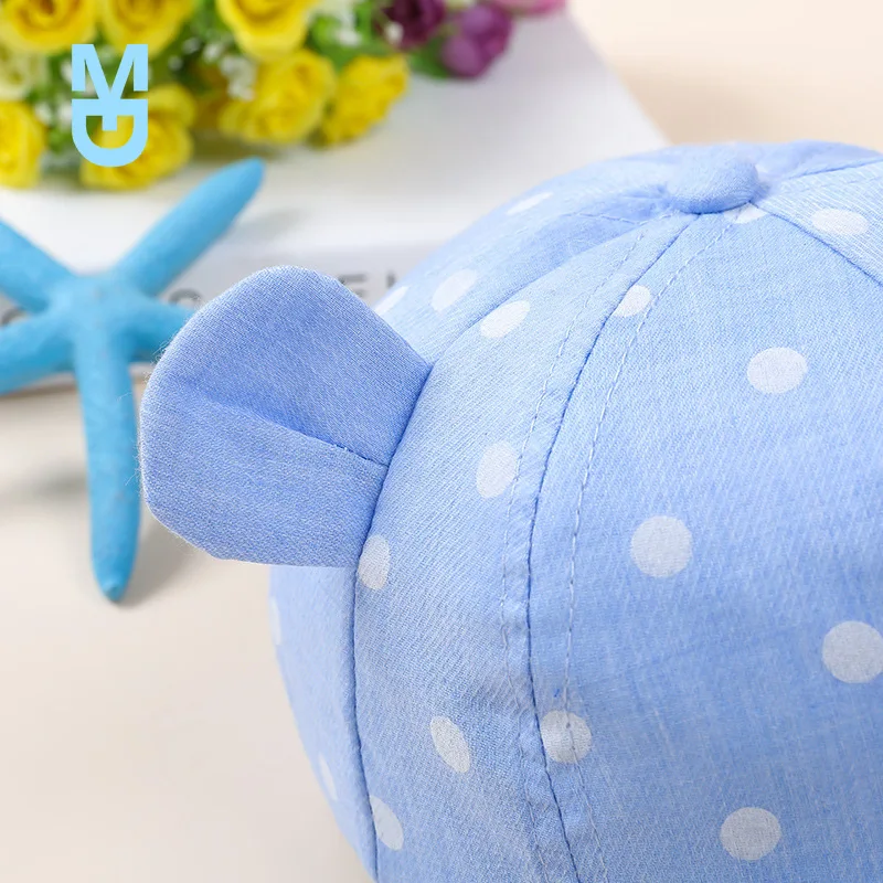 New Children Sun Hats Toddler Cap Cute Dot Baby Hat Girl Boy Hat With Ear For Spring Newborn Photography Kids Props Baseball Cap
New Children Sun Hats Toddler Cap Cute Dot Baby Hat Girl Boy Hat With Ear For Spring Newborn Photography Kids Props Baseball Cap