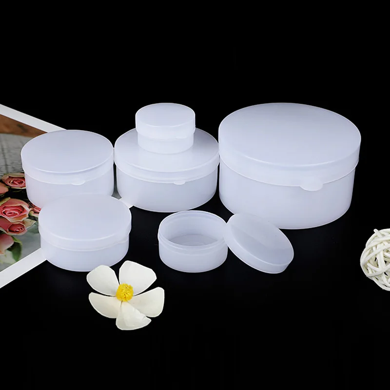 10Pcs 5g-100g White Plastic Jewelry Bead Storage Box Round Refillable Makeup Jars Organizer Boxes Empty Cosmetic Containers Pot
10Pcs 5g-100g White Plastic Jewelry Bead Storage Box Round Refillable Makeup Jars Organizer Boxes Empty Cosmetic Containers Pot