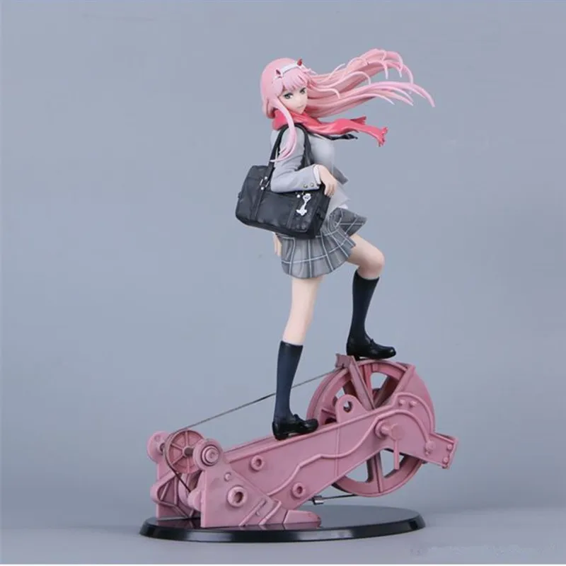 28cm Anime DARLING in the FRANXX Figure Toy Zero Two 02 School Uniform PVC Action Figure Collection Model Toys For Kids Gifts
28cm Anime DARLING in the FRANXX Figure Toy Zero Two 02 School Uniform PVC Action Figure Collection Model Toys For Kids Gifts