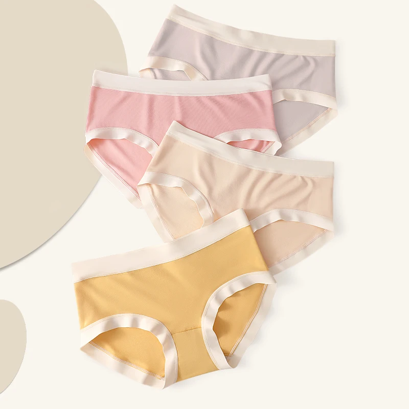 Modal Women's Underwear Cotton Crotch Antibacterial Seamless Nude Feeling Mid-waist Lady Breathable Underpants Briefs Lingerie
Modal Women's Underwear Cotton Crotch Antibacterial Seamless Nude Feeling Mid-waist Lady Breathable Underpants Briefs Lingerie